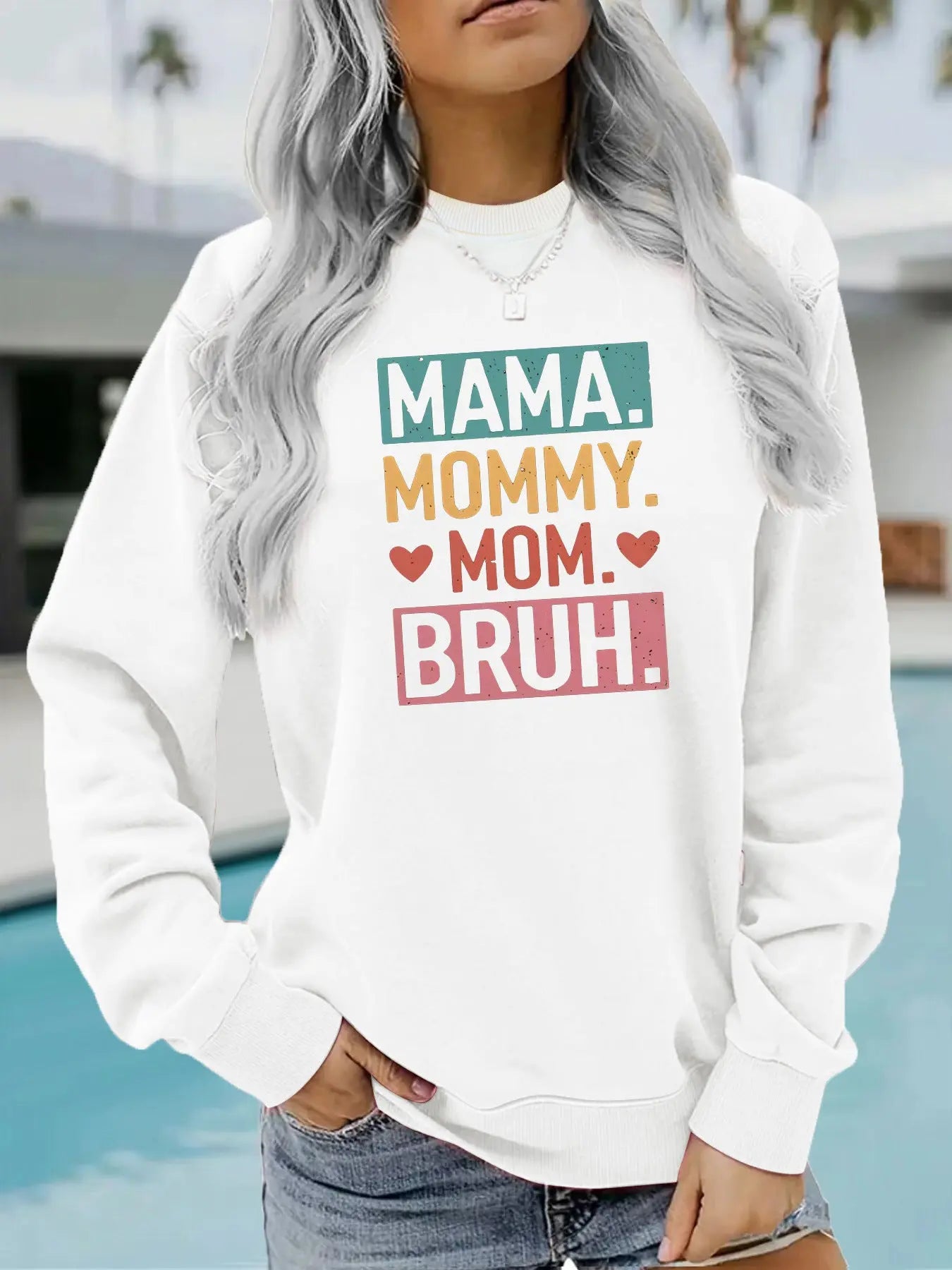 Women’s Casual Printed Hoodie – Long Sleeve Pullover Sweatshirt (S–XXL) EPR