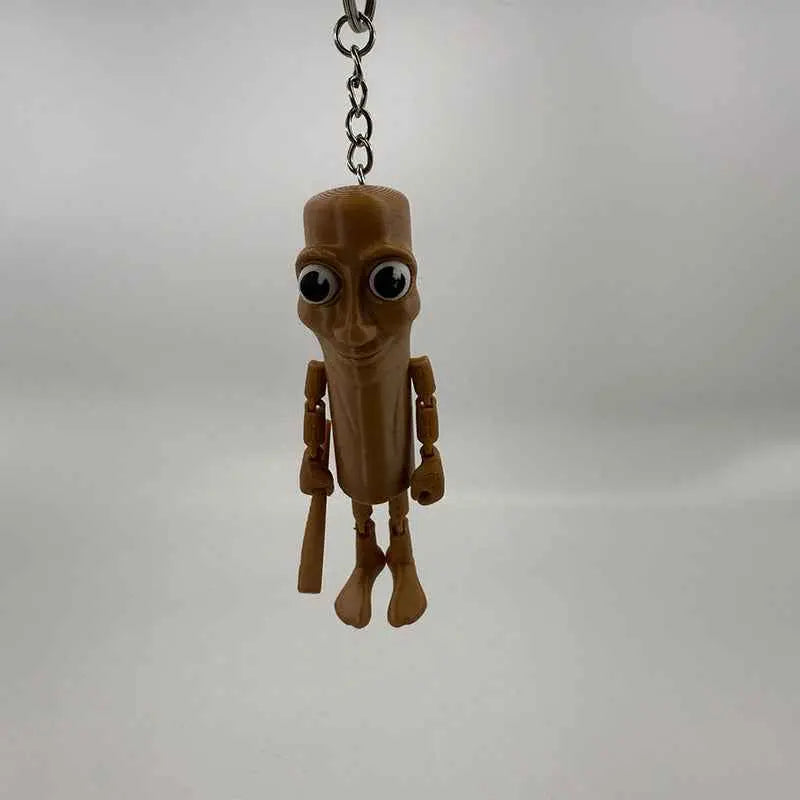 3D Printed Tung Tung Sahur Figurine – Viral Wooden Stick Toy Collectible Decompression Toy