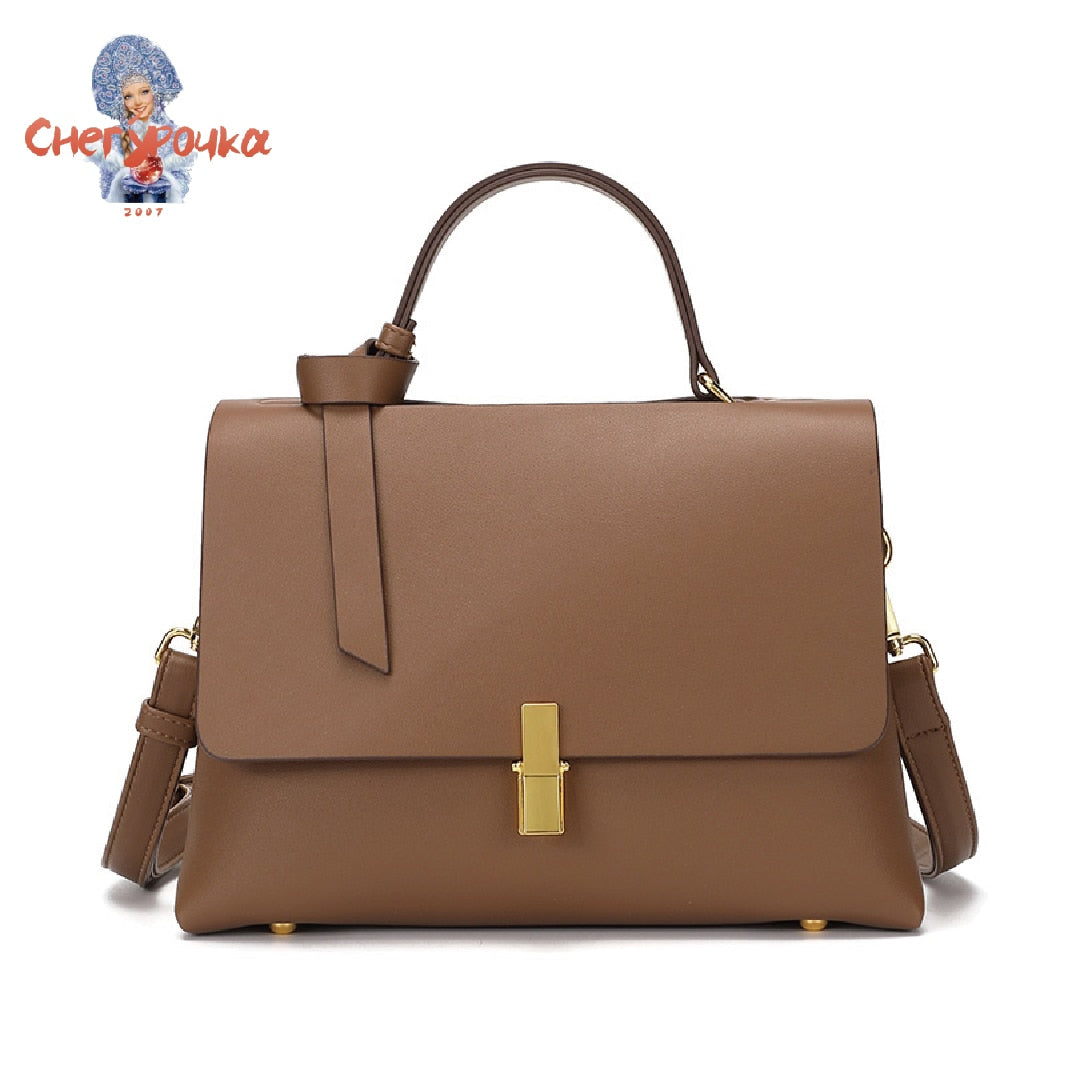 Luxury Shoulder Handbag | Large Capacity Designer Style Tote Bag