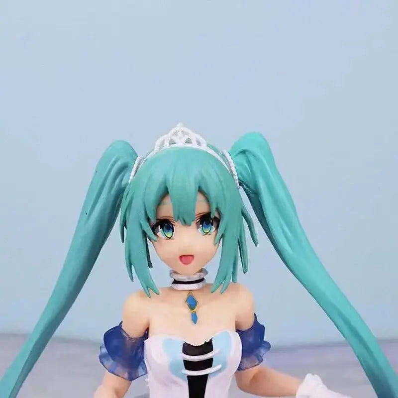 Hatsune Miku Cinderella Figure – Anime PVC Kawaii Collectible Model 19cm EPR