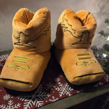 Cozy House Slipper Boots for Women - Warm Indoor Plush Winter Boot Slippers