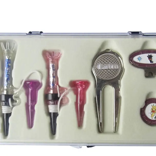 Premium Golf Gift Set with Hat Clip - Custom Logo Golf Accessories Box | Corporate & Promotional Gift