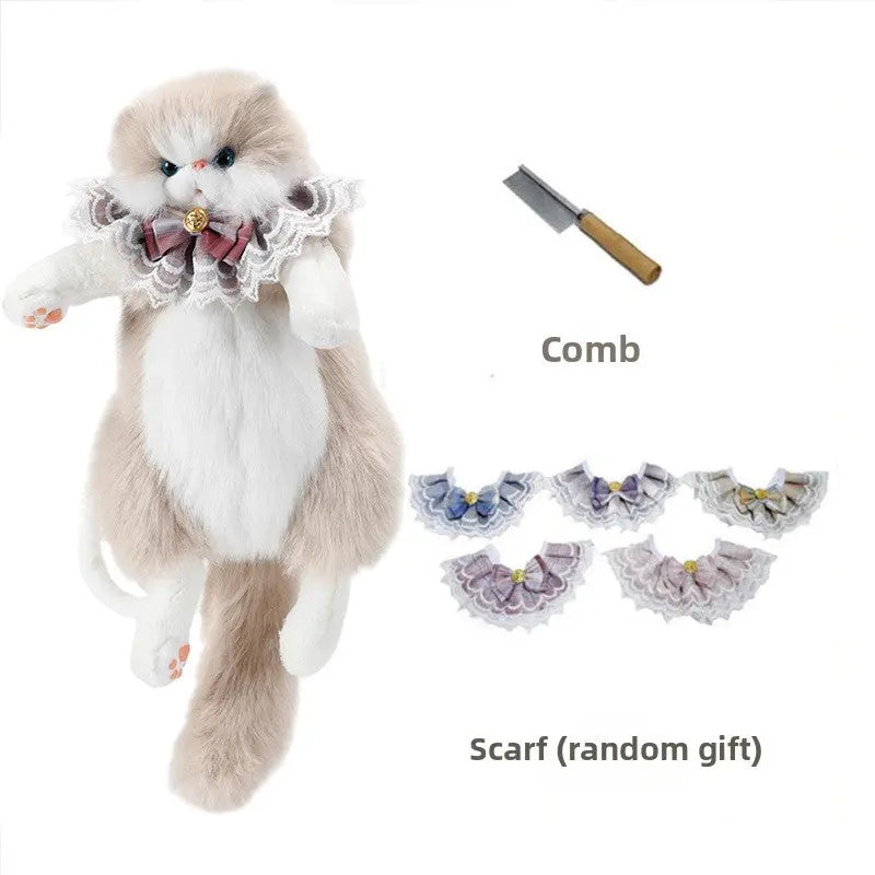 Cute Plush Animal Backpack Cat & Dog Soft School Bag | Kawaii Mini Backpack for Kids & Gifts TED