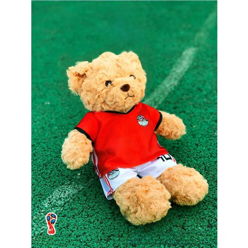 Sports Fan Teddy Bear Plush Soft Athlete-Themed Collectible Stuffed Toy TED
