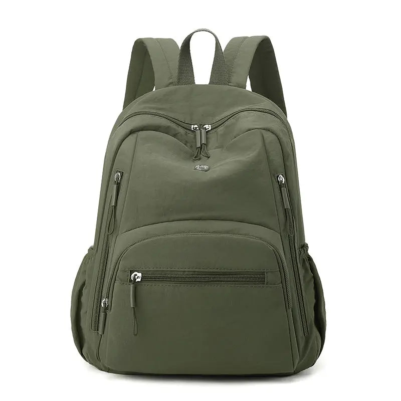 Lightweight Waterproof Puff Backpack Large Capacity Nylon Travel & Casual School Bag | Anti-Theft Everyday Backpack