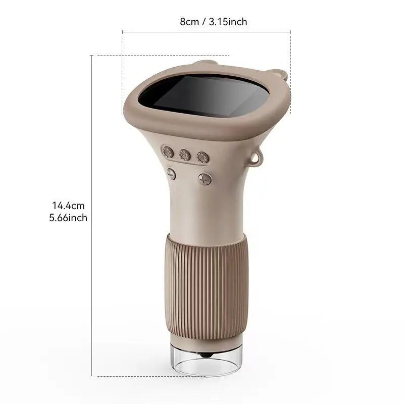 Kids Digital Microscope Portable HD Educational Science Toy | Handheld Zoom Microscope for Learning TED