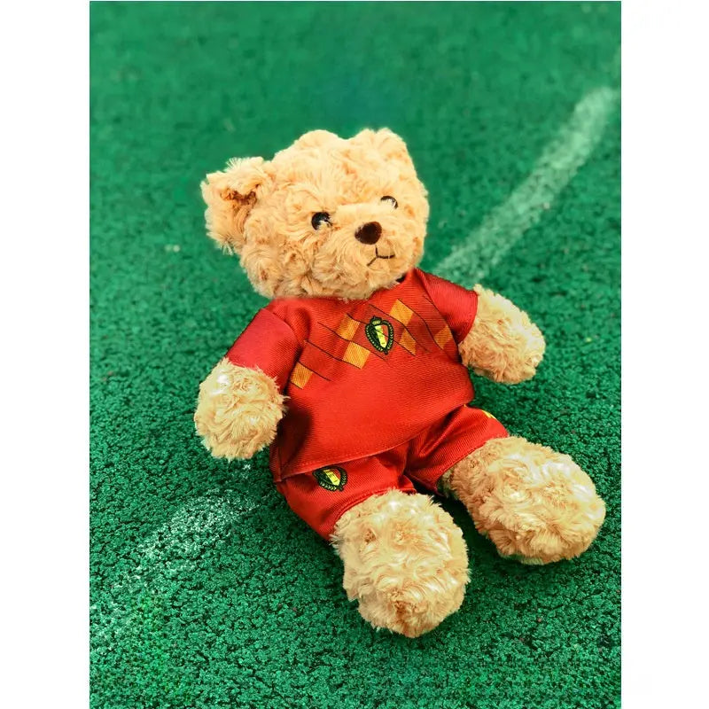 Sports Fan Teddy Bear Plush Soft Athlete-Themed Collectible Stuffed Toy TED