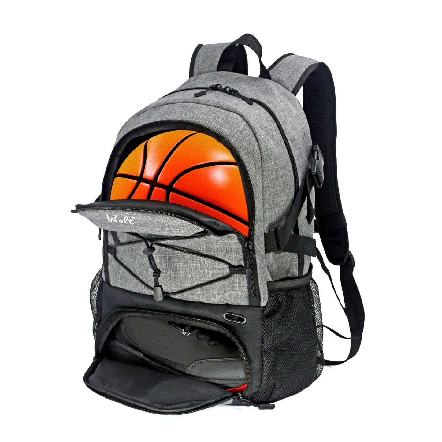 Large Capacity Backpack - Multifunction Outdoor Travel & Gym Bag