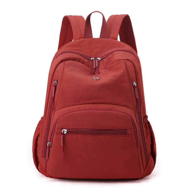 Lightweight Waterproof Puff Backpack Large Capacity Nylon Travel & Casual School Bag | Anti-Theft Everyday Backpack