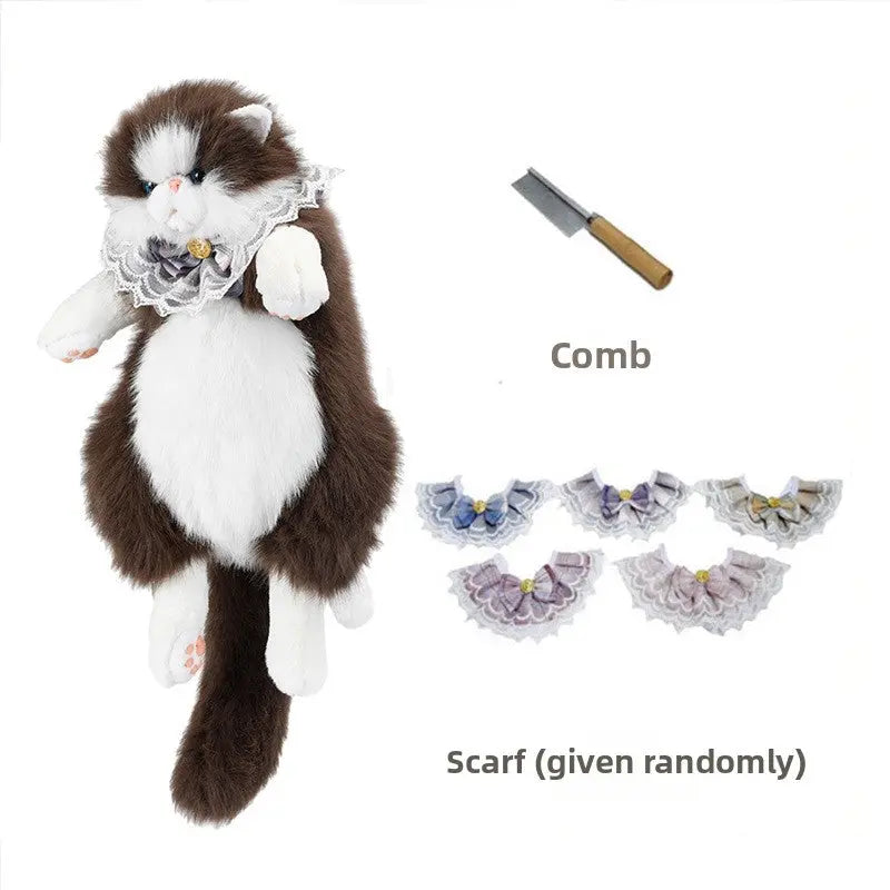 Cute Plush Animal Backpack Cat & Dog Soft School Bag | Kawaii Mini Backpack for Kids & Gifts TED