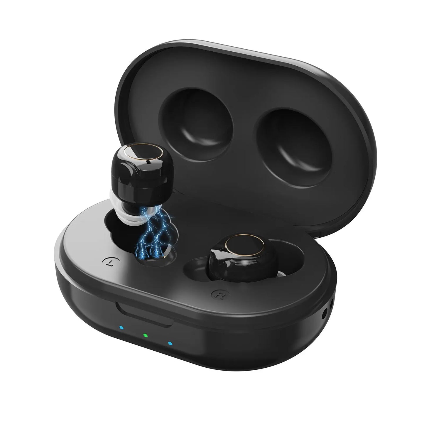 Wireless Hearing Aid with Magnetic Charging Invisible In-Ear Sound Amplifier TED