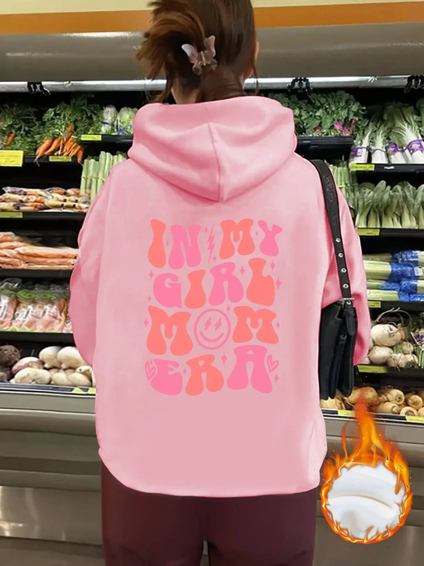 Women’s Oversized Hoodie – Lantern Sleeve Street Style Pullover Sweatshirt EPR