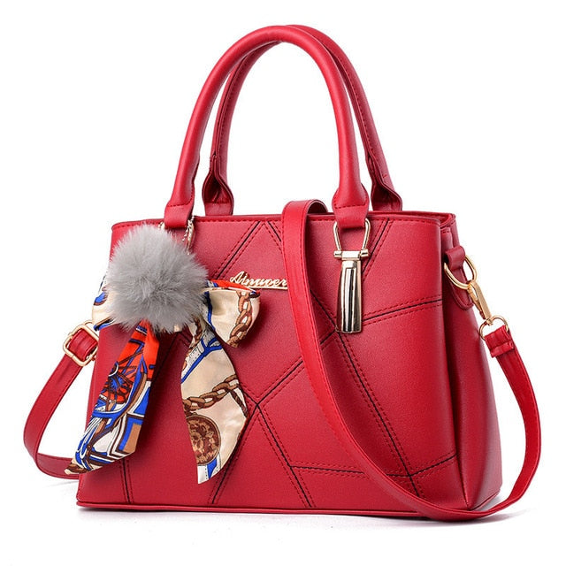 Vintage Leather Handbag | Designer Shoulder & Crossbody Satchel Bag - EverCharm Gifts