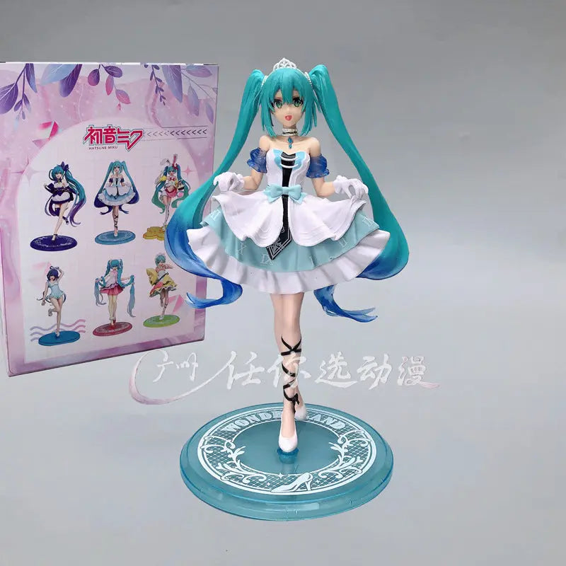Hatsune Miku Cinderella Figure – Anime PVC Kawaii Collectible Model 19cm EPR
