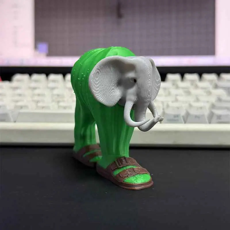 3D Printed Tung Tung Sahur Figurine – Viral Wooden Stick Toy Collectible Decompression Toy