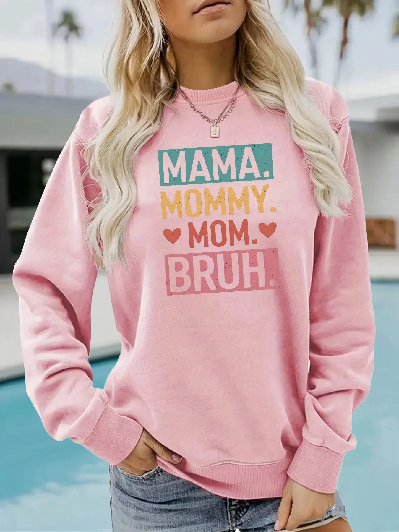 Women’s Casual Printed Hoodie – Long Sleeve Pullover Sweatshirt (S–XXL) EPR