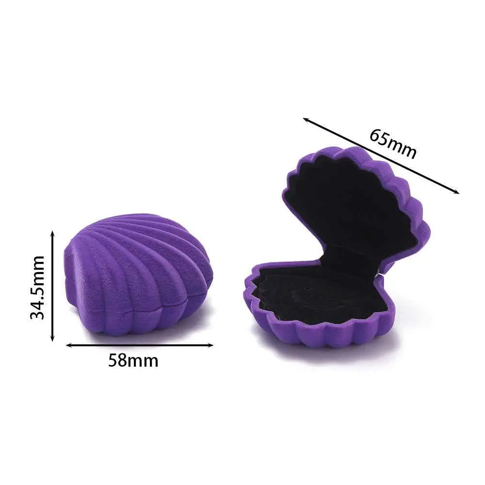 Cute Cartoon Jewelry Box- Plush Flip-Top Ring & Necklace Gift Case | Portable Mini Organizer