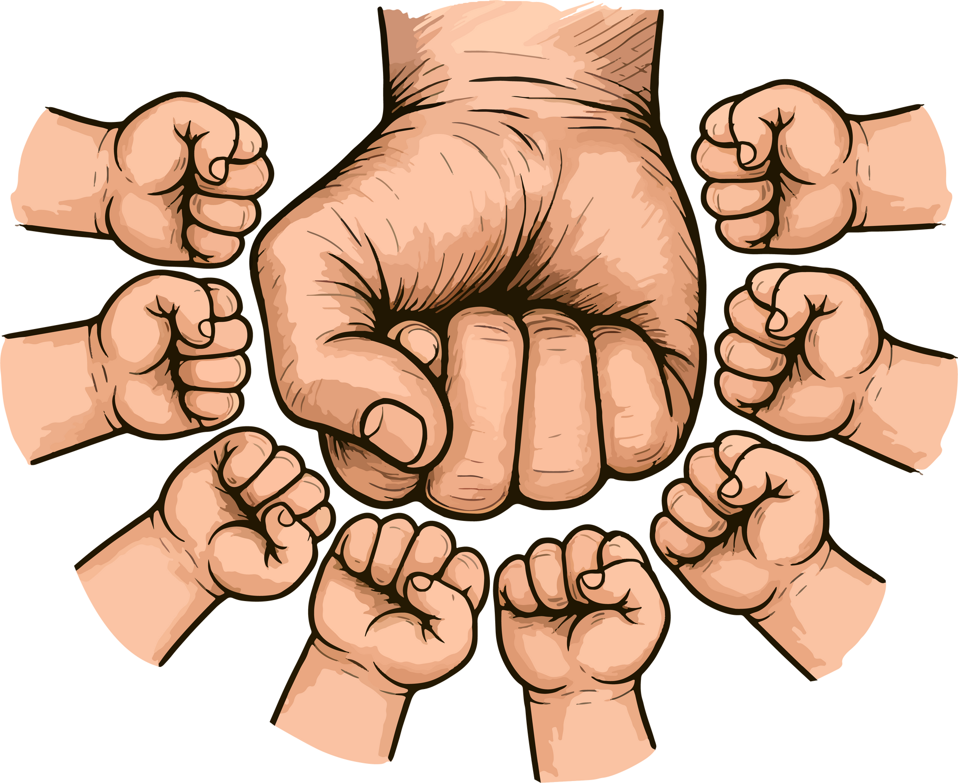 Father’s Day Fist Bump 1-8 Classic Graphic T-Shirt – Funny Dad T-shirt - EverCharm Gifts