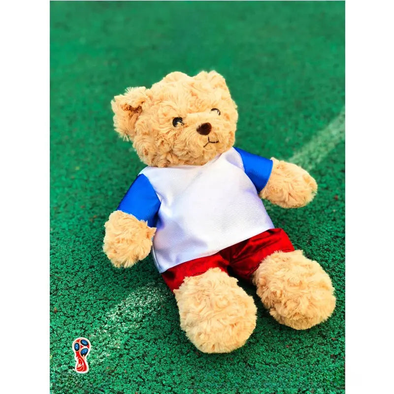 Sports Fan Teddy Bear Plush Soft Athlete-Themed Collectible Stuffed Toy TED