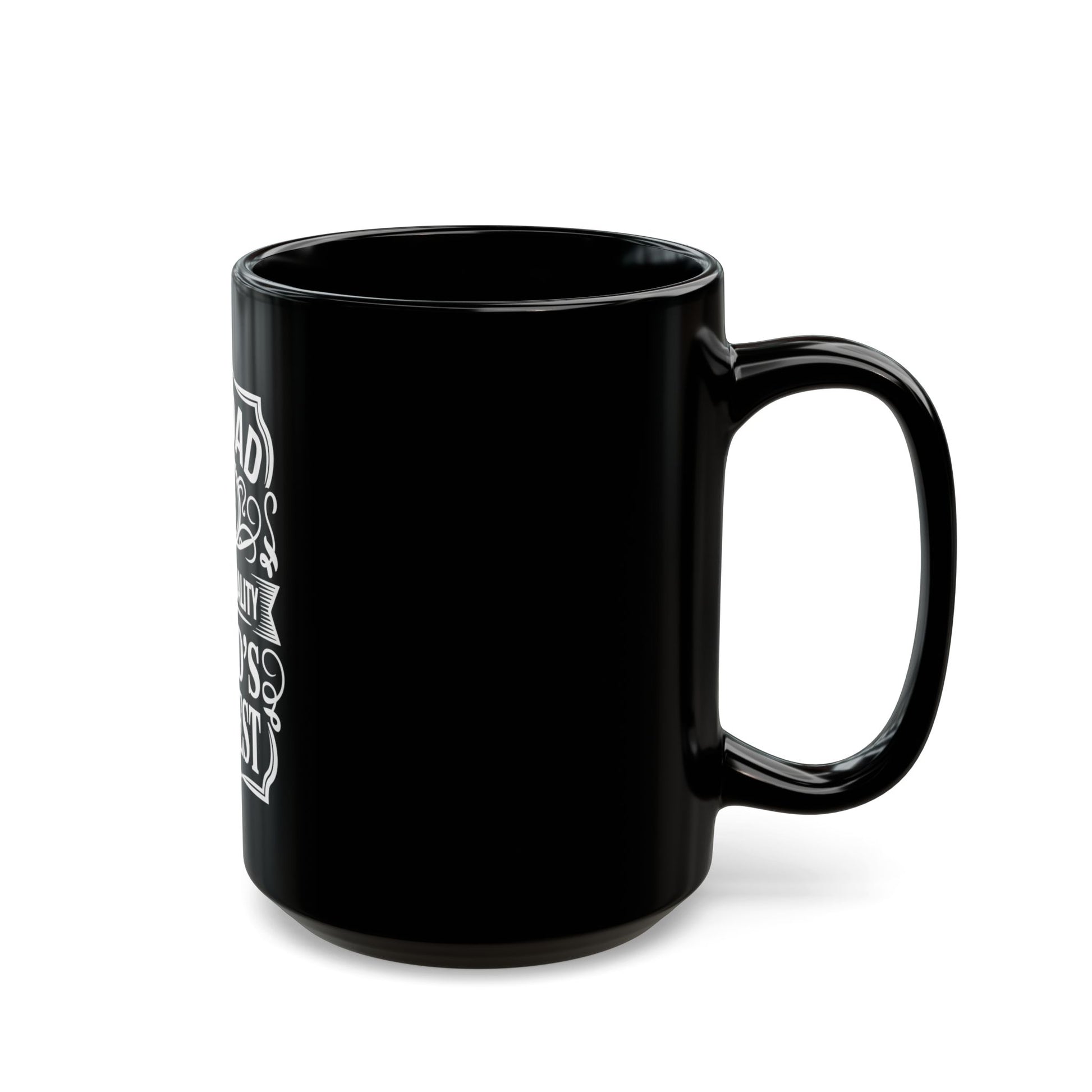 World's Greatest Best Dad Coffee Mug – "No.1 Forever" Black Coffee Cup (11oz, 15oz) - EverCharm Gifts