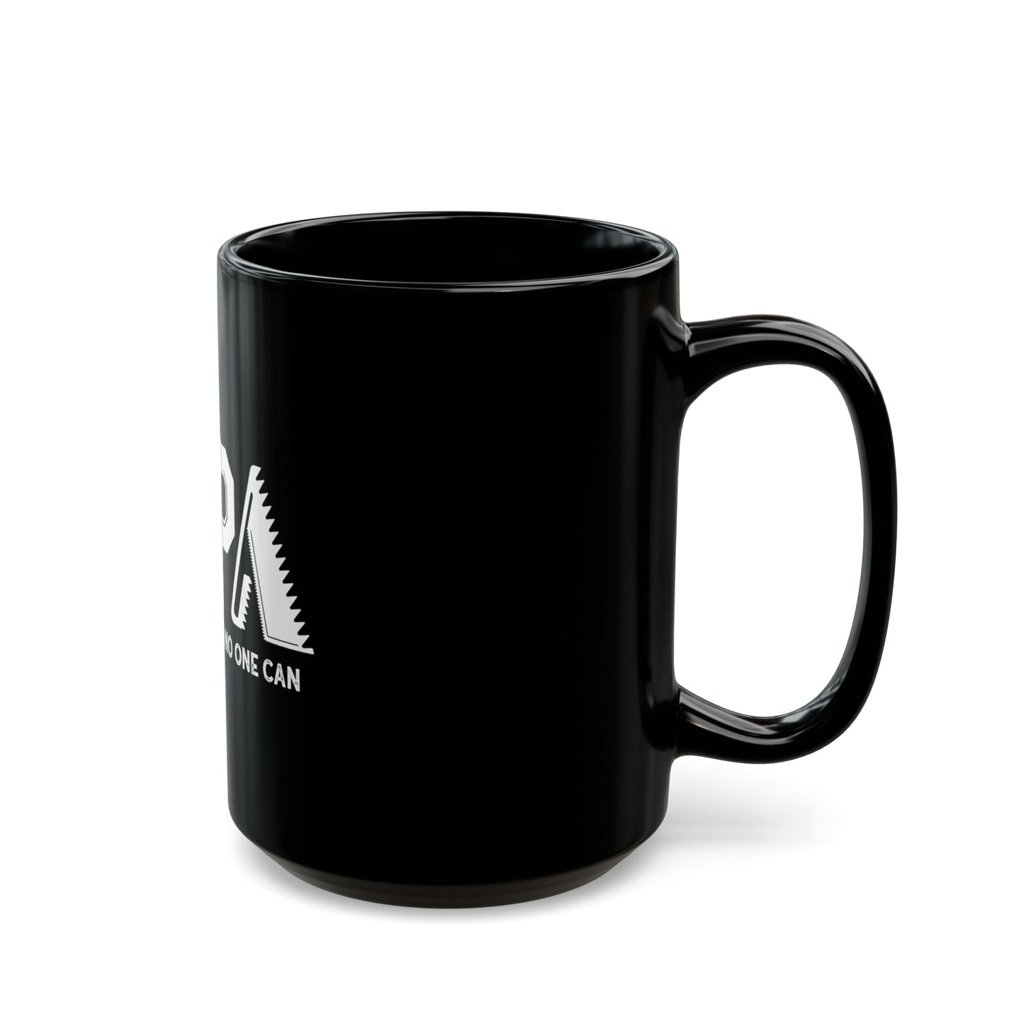Papa Fix-It Mug — "If He Can't Fix It, No One Can" Black Funny Dad Coffee Mug (11oz & 15oz) - EverCharm Gifts