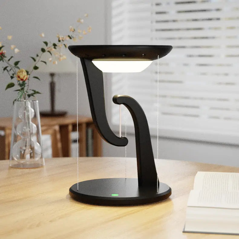 Floating Suspension Lamp with Wireless Charger Touch Control LED Desk Light | Modern Ambient Lighting TED