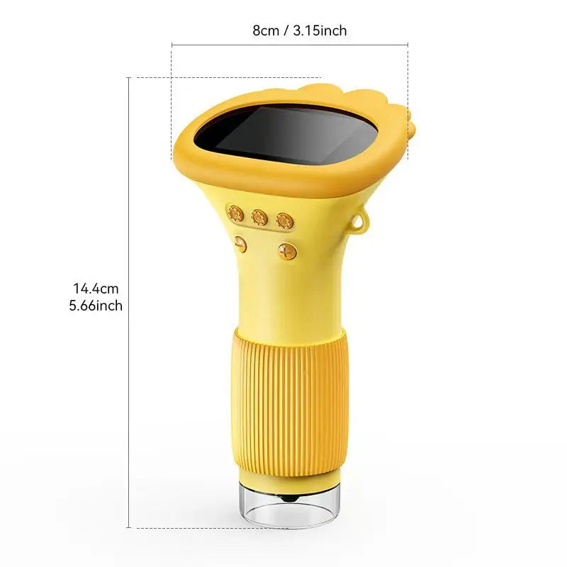 Kids Digital Microscope Portable HD Educational Science Toy | Handheld Zoom Microscope for Learning TED