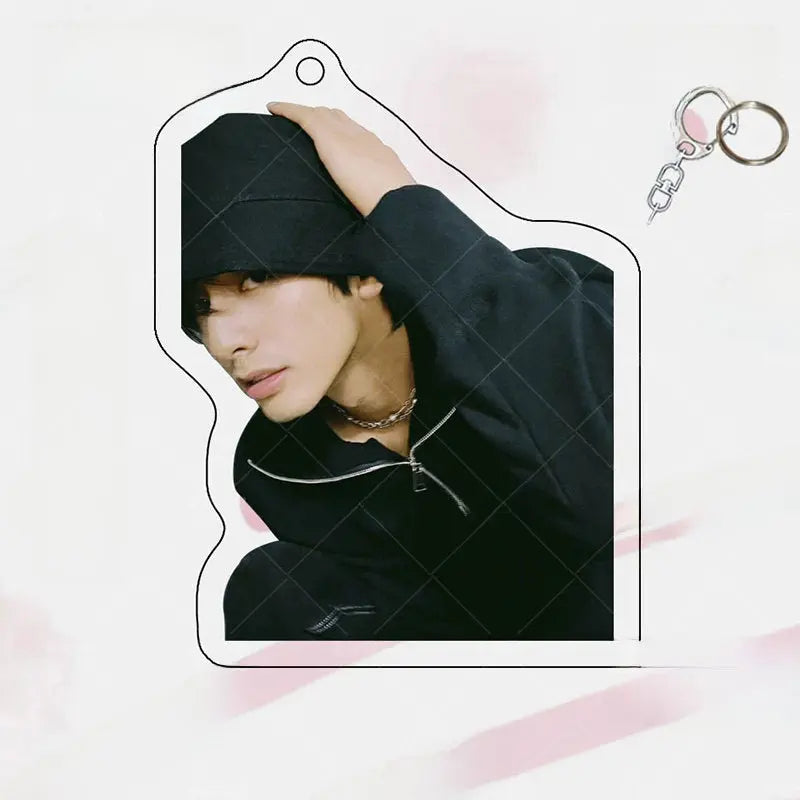 Song Weilong Acrylic Keychain Double-Sided Celebrity Charm | Fan Merch Bag Pendant with Gift Box TED