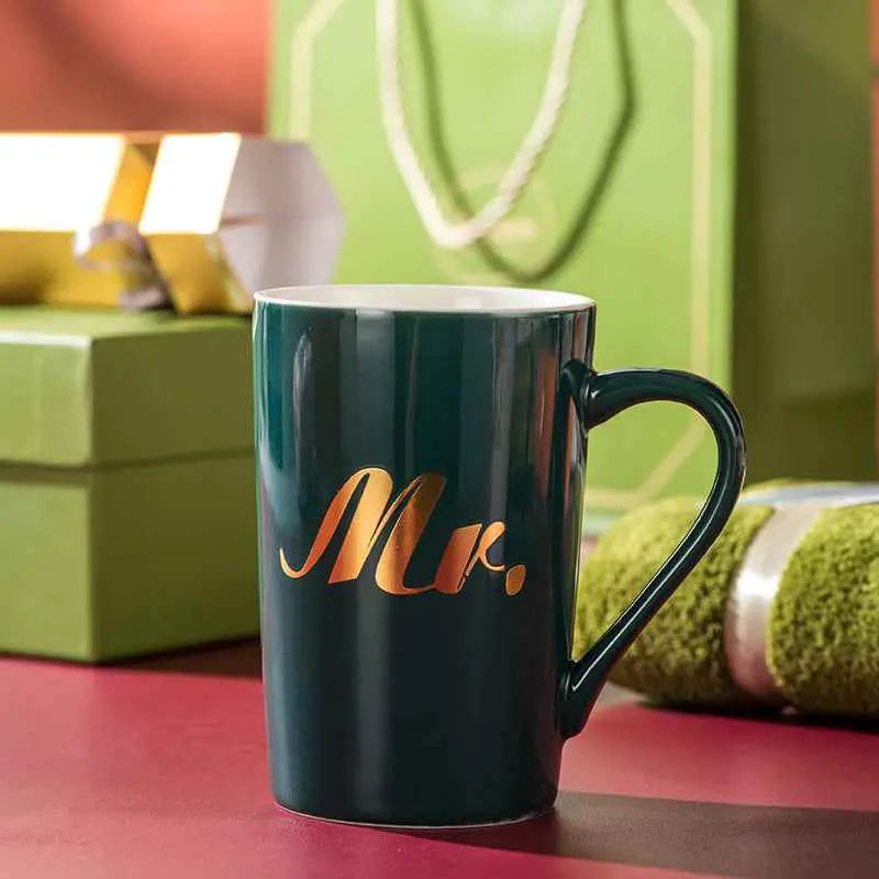 Luxury Ceramic Mug Gift Set with Towel & Candy Box – Premium Coffee Cup Gift for Any Occasion