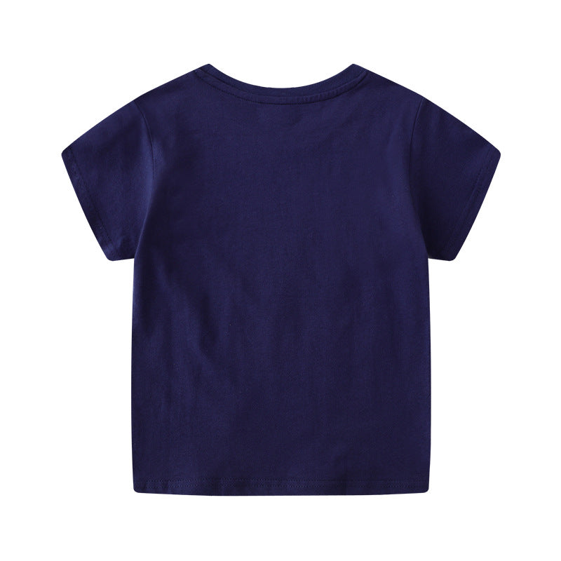 Ocean World Glow-in-the-Dark Kids T-Shirt | Ocean Theme Kids Shirt - EverCharm Gifts