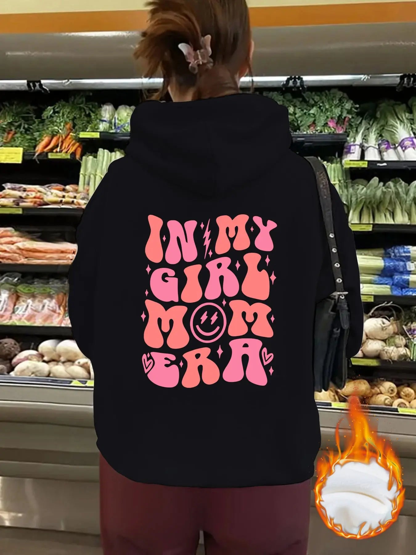 Women’s Oversized Hoodie – Lantern Sleeve Street Style Pullover Sweatshirt EPR