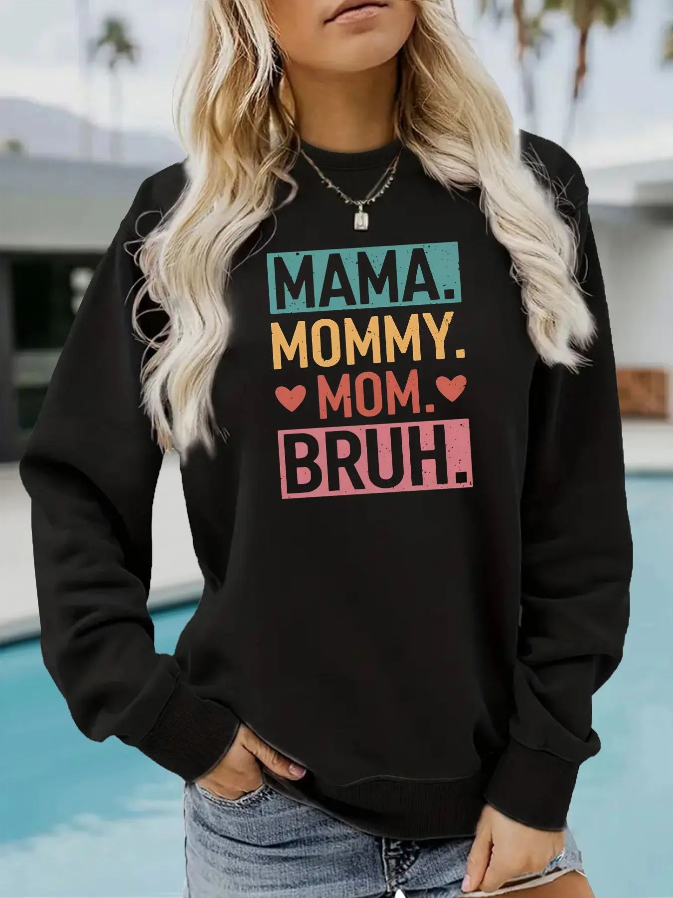 Women’s Casual Printed Hoodie – Long Sleeve Pullover Sweatshirt (S–XXL) EPR