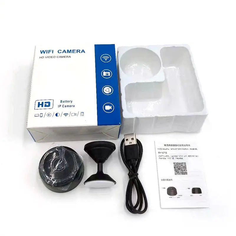 1080P Wireless Security Camera  WiFi Indoor/Outdoor Surveillance with Night Vision & Motion Alerts TED