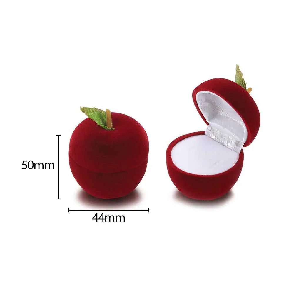 Cute Cartoon Jewelry Box- Plush Flip-Top Ring & Necklace Gift Case | Portable Mini Organizer