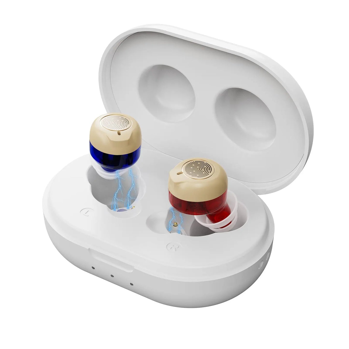 Wireless Hearing Aid with Magnetic Charging Invisible In-Ear Sound Amplifier TED