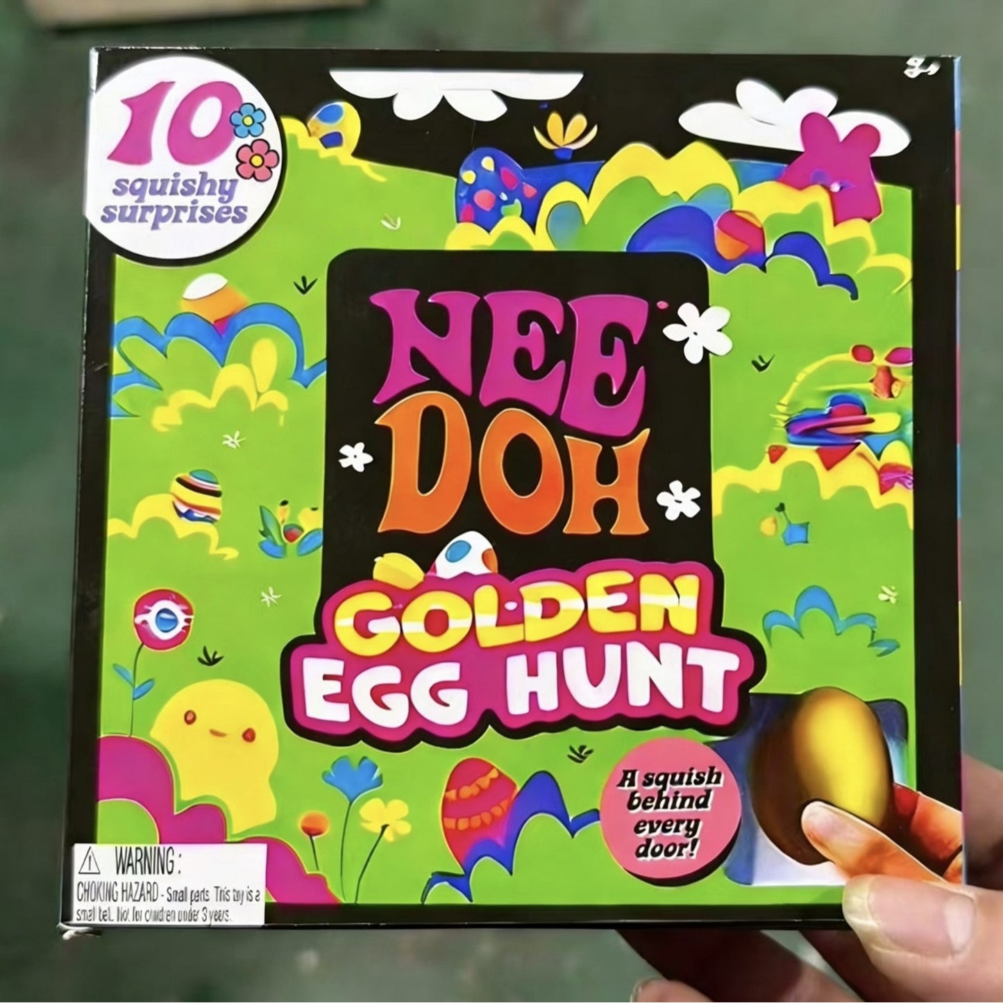 Easter Squishy Blind Box Toy Set - Surprise Golden Egg Sensory Collectibles