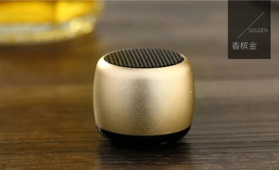 Mini Bluetooth Speaker – Portable Wireless Speaker with Lanyard | Compact USB Rechargeable Sound System CJ