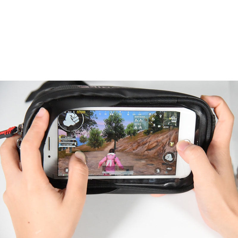 Cycling Gear Accessories Waterproof Bike Phone Bag Mountain Bike Handlebar Bag - EverCharm Gifts