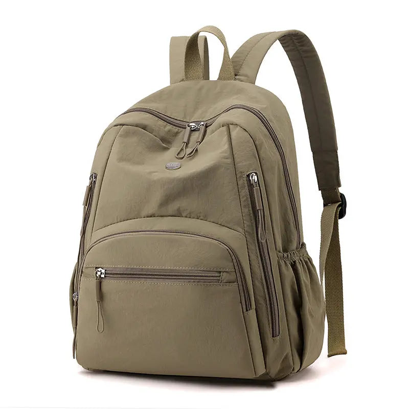 Lightweight Waterproof Puff Backpack Large Capacity Nylon Travel & Casual School Bag | Anti-Theft Everyday Backpack