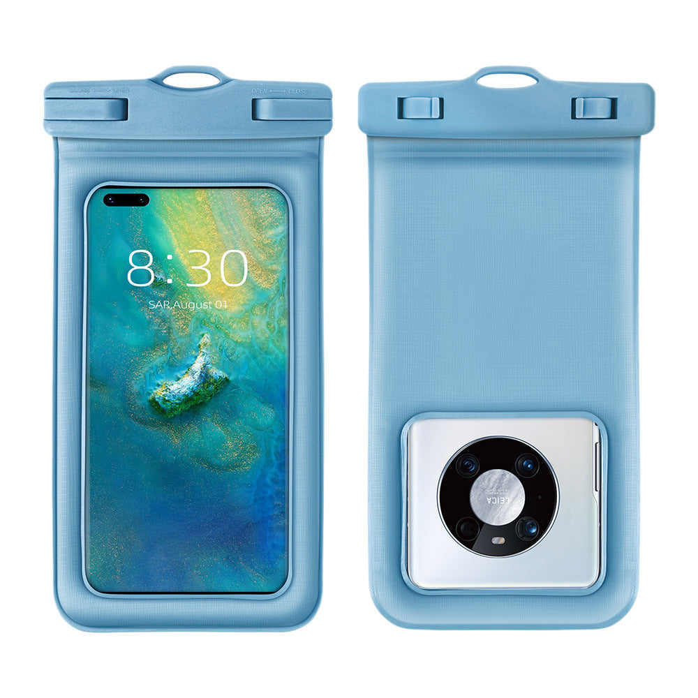 Floating Waterproof Phone Pouch - Universal Touchscreen Dry Bag Case for Smartphones | Beach, Swimming & Outdoor Protection TED