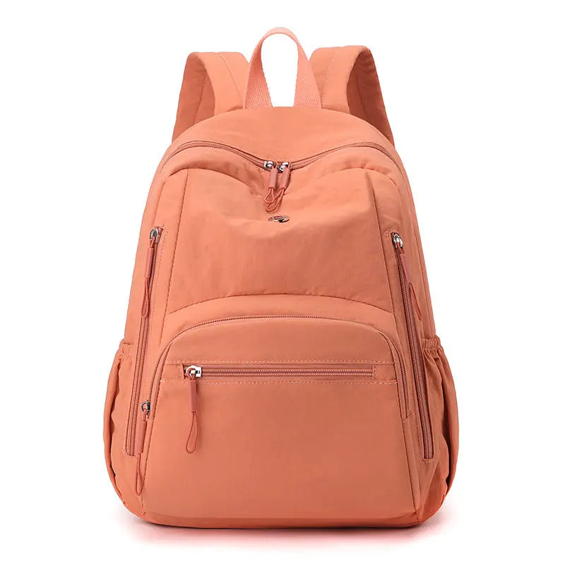 Lightweight Waterproof Puff Backpack Large Capacity Nylon Travel & Casual School Bag | Anti-Theft Everyday Backpack