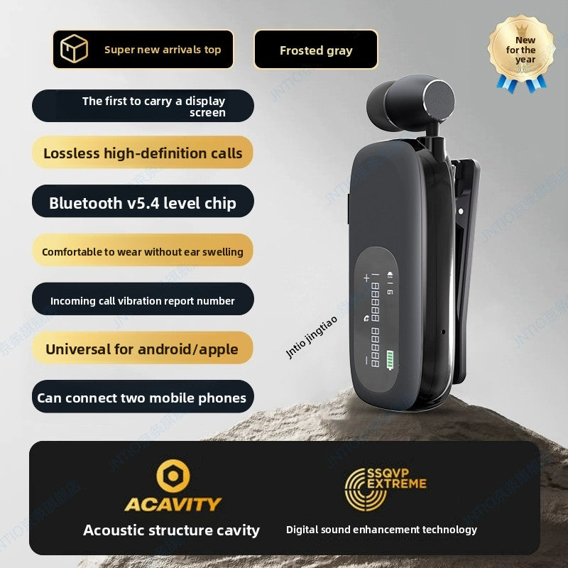 Bluetooth 5.4 Wireless Earphones | ENC Noise Cancelling Waterproof Stereo Earphone - EverCharm Gifts