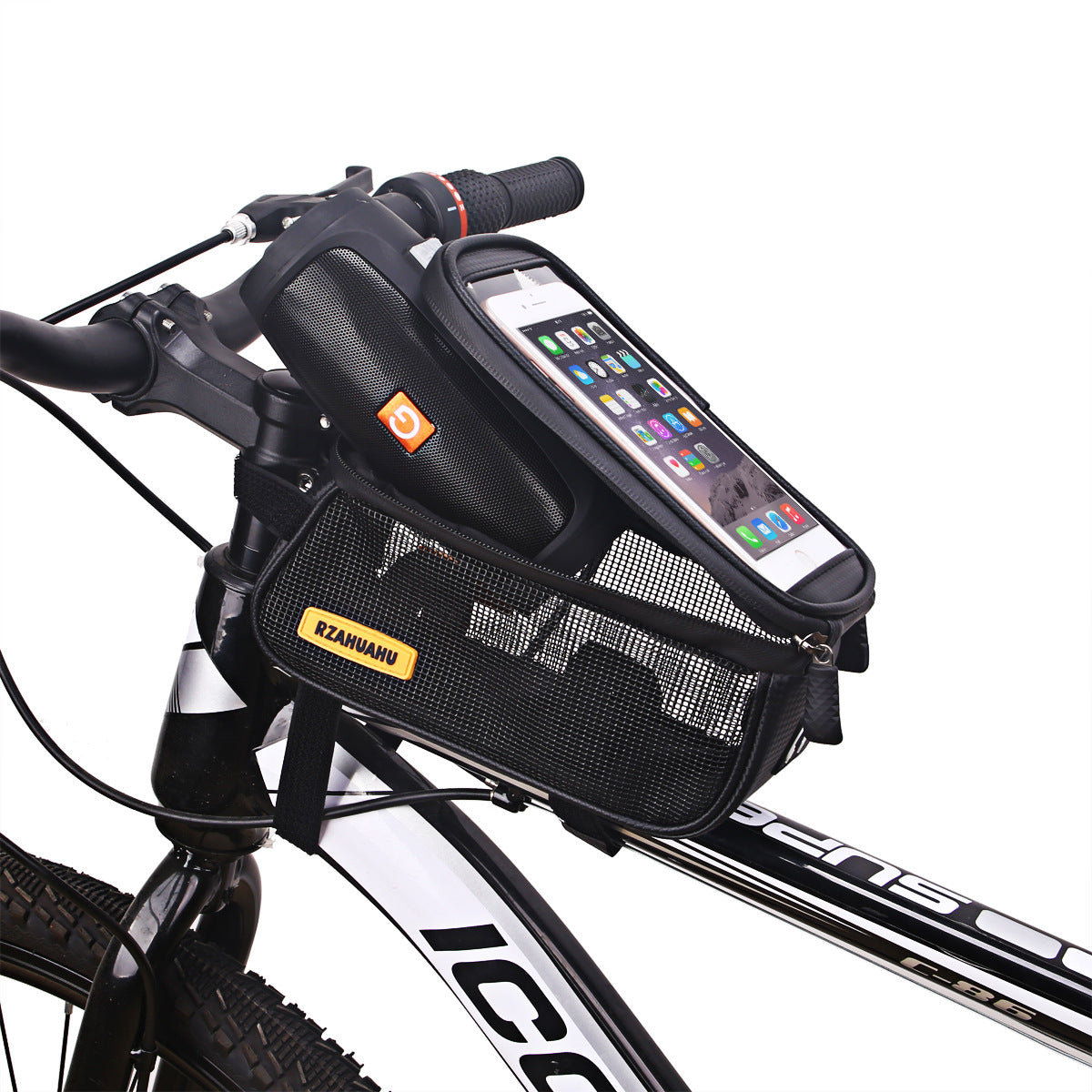 Bicycle Front Tube Phone & Audio Bag | Mountain Bike Navigation Pouch - EverCharm Gifts