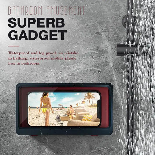 Waterproof Phone Holder Case | Bathroom & Kitchen Storage Shelf - EverCharm Gifts