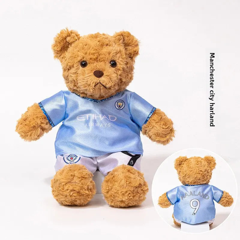 Sports Fan Teddy Bear Plush Soft Athlete-Themed Collectible Stuffed Toy TED