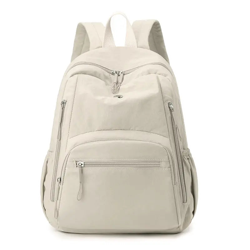 Lightweight Waterproof Puff Backpack Large Capacity Nylon Travel & Casual School Bag | Anti-Theft Everyday Backpack