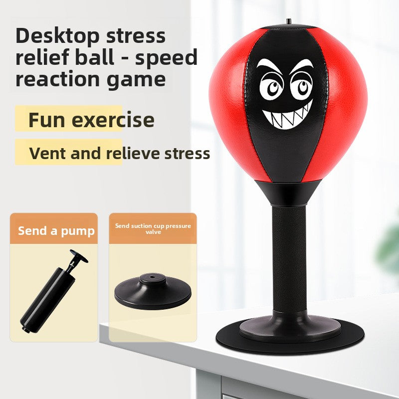 Desktop Boxing Trainer Ball for Stress Relief - Mini Punching Bag Fitness Trainer | Free Shipping