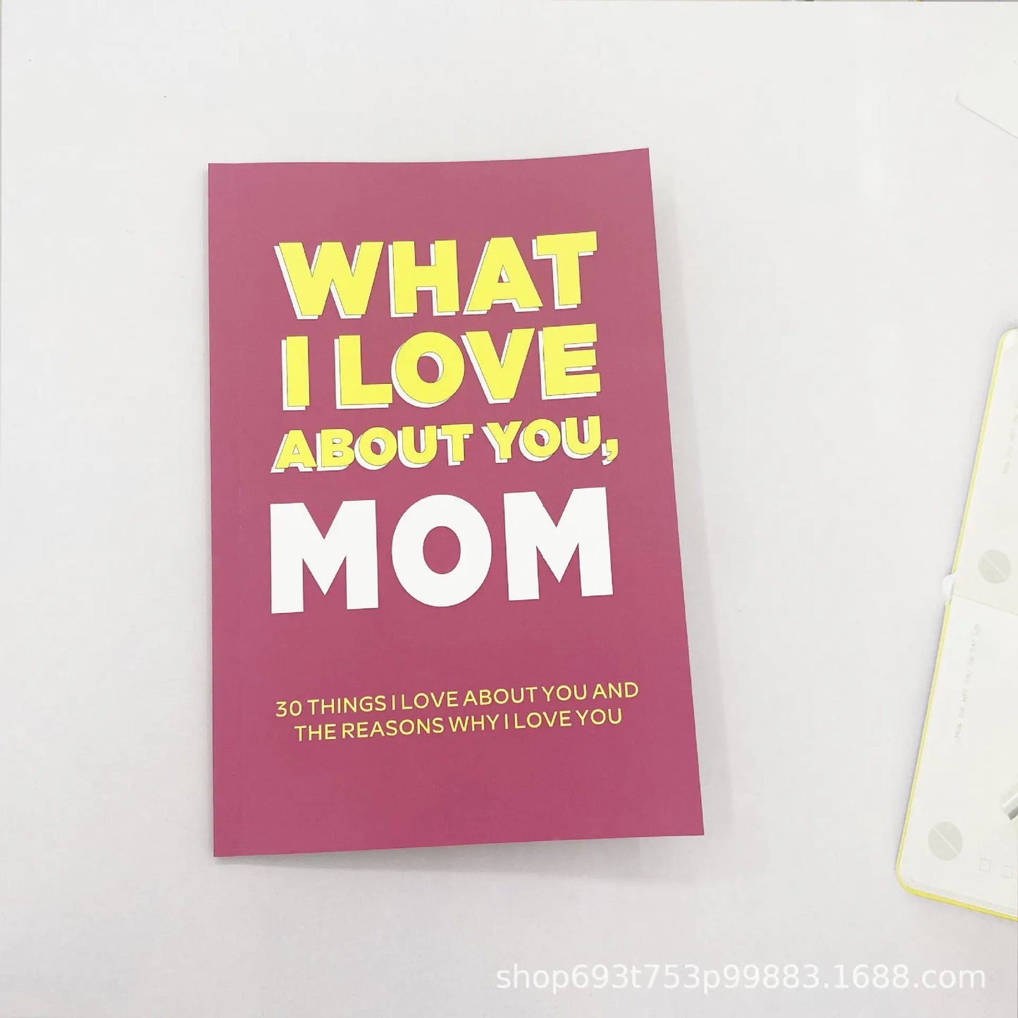 Mothers Day Love Notebook Mom Dad Family Keepsake Journal Gift TED