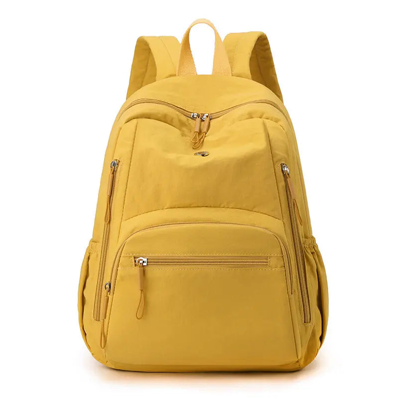 Lightweight Waterproof Puff Backpack Large Capacity Nylon Travel & Casual School Bag | Anti-Theft Everyday Backpack