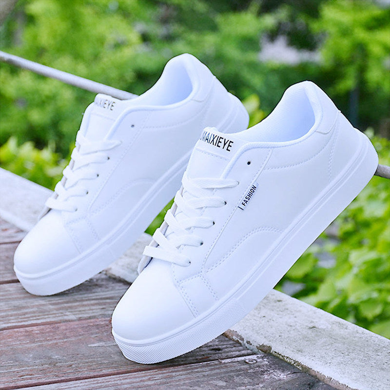 Mens Lightweight Casual Sneakers - Korean Style Lightweight Lace-Up Shoes | Free Shipping